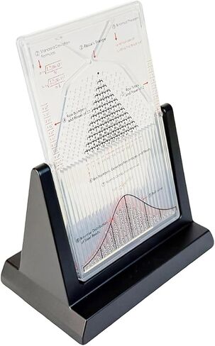 لوحة دالتون/لوحة جالتون، لعبة مكتب لوحة جالتون، أداة تجربة القانون الإحصائي الفعالة مع منحنى الجرس، لتدريس العرض التوضيحي في مختبر الفيزياء المدرسية in Kuwait
