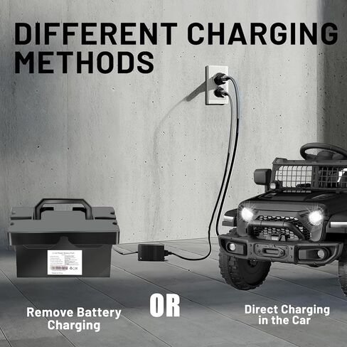 24V Lithium Battery for Kids Ride-On Cars & Toys,24v Battery for Ride on Toys with 2A Fast Charger,Compatible with Dynacraft Realtree 24 UTVs (24V7AH) in Saudi Arabia