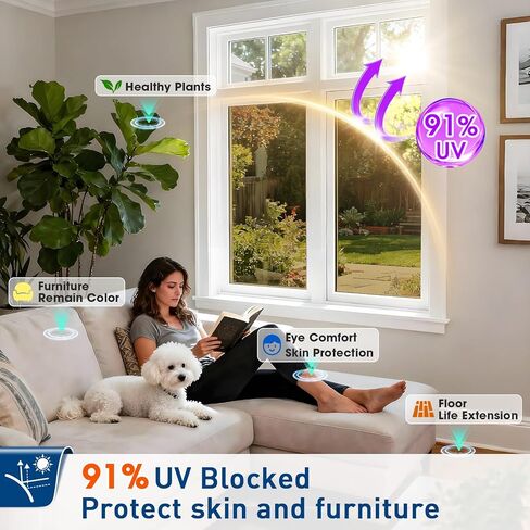 Coavas One Way Window Privacy Film, Window Tint for Home, Reflective Mirror Glass Window Coverings Heat UV Blocking See Out Not in, Black, 17.5 in X 6.5 Feet in Kuwait