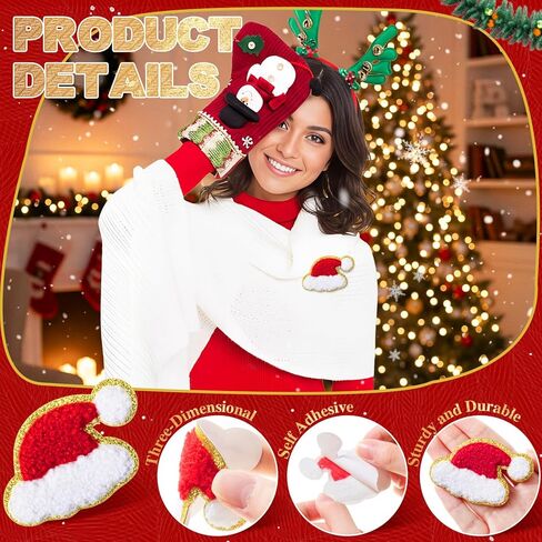 24 Pcs Pink Red Heart Patches Self Adhesive Heart Patches for Clothing DIY Decorative Accessories for Mother's Day Mom Women Clothes Backpacks Jackets Hats Bags Clothes Wedding Party Decor in Kuwait