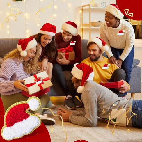 24 Pcs Pink Red Heart Patches Self Adhesive Heart Patches for Clothing DIY Decorative Accessories for Mother's Day Mom Women Clothes Backpacks Jackets Hats Bags Clothes Wedding Party Decor in Kuwait