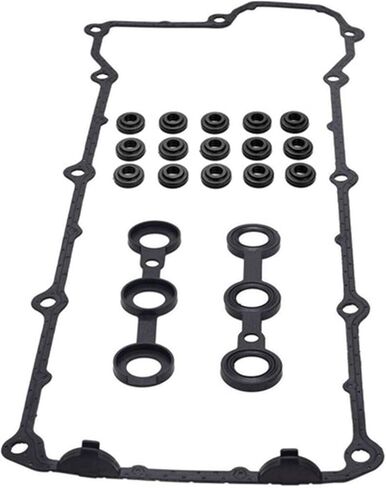 Areyourshop غطاء الصمام طوقا ث/شرارة أنبوب الأختام لسيارات BMW 325i E36 M50B25 2.5L L6 DOHC 10/1992-1995 11121437395, 11120034107 in Kuwait