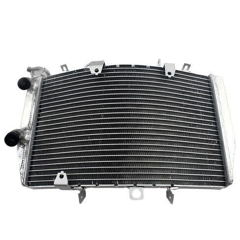 BIKINGBOY Engine Cooling Radiator Compatible with Triumph Speed Triple 1050 05 06 07 08 09 10 11 12 13 14 15 16 17 18 Water Cooler Polished(05-10) in Saudi Arabia