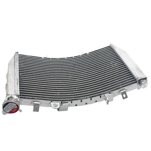 BIKINGBOY Engine Cooling Radiator Compatible with Triumph Speed Triple 1050 05 06 07 08 09 10 11 12 13 14 15 16 17 18 Water Cooler Polished(05-10) in Saudi Arabia