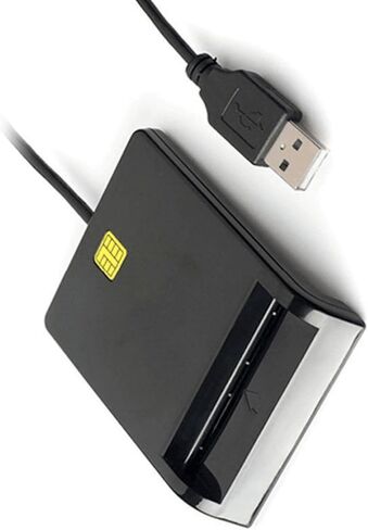 USB Intelligent Card Reader Adapter Connector Card Reader For Phone Tablet Online Identification Card Cloner in Saudi Arabia