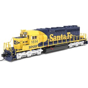 برودواي المحدودة 9461 EMD SD40-2، BNSF 6951، ATSF أزرق/أصفر مع رقعة، صوت Paragon4/DC/DCC، مقياس N in Kuwait
