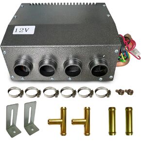 Heater 4 Ports 8500 BTU 3 Speed Fan 80 CFM for Car Truck Boat RV (2022 new upgrade) in Saudi Arabia