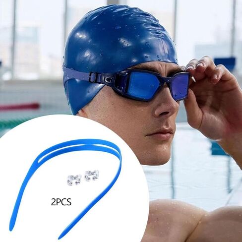 Practical Swim Glasses Strap Accessories with Clips, Replacement for Diving Use in Saudi Arabia