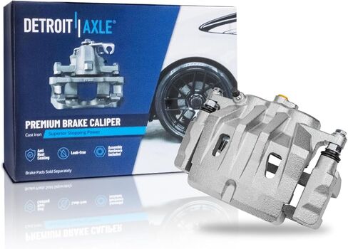 محور ديترويت - الفرجار الأمامي الأيمن لسيارة Toyota 2008-2013 Highlander 2010-2015 Lexus RX350 قرص الفرامل الفرجار NX200t NX300 NX300h RX450h استبدال جانب الركاب in Saudi Arabia