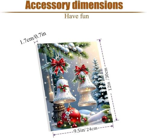 VIGEGU Christmas Paint by Numbers Kit for Adults Beginner with Frame,Red Truck Christmas Tree Paint by Number DIY Adult Paint by Number Kits for Home Decor 12x9 in in Kuwait