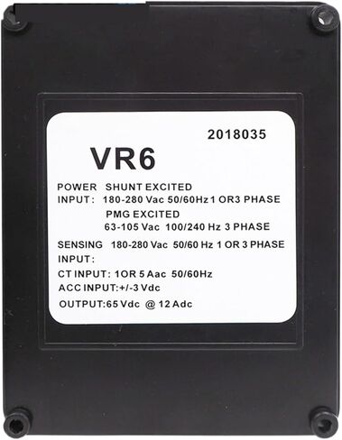 1pcs VR6 AVR Generator Set Voltage Regulator Genset Alternator Stabilizer Spare Part in Saudi Arabia