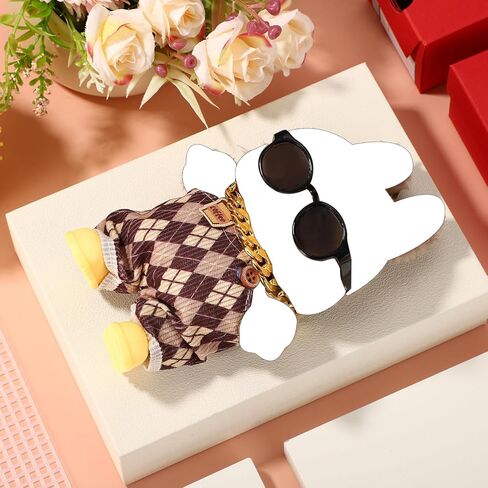 مجموعة ملابس الدمية، تتضمن نظارات وأحذية الأميرة الوردية وحبل أرنب أنيق وإكسسوارات وهدايا لملابس الدمية in Kuwait