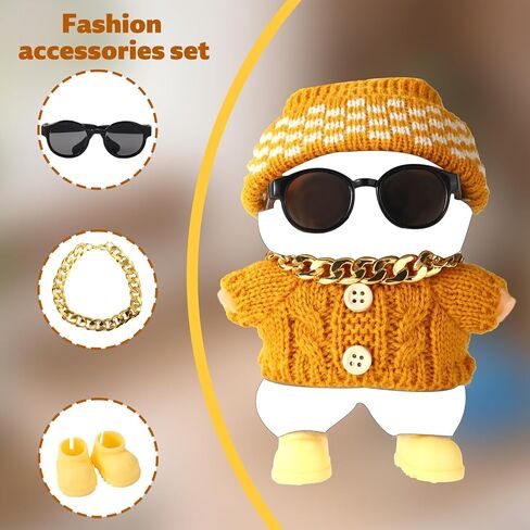 مجموعة ملابس الدمية، تتضمن نظارات وأحذية الأميرة الوردية وحبل أرنب أنيق وإكسسوارات وهدايا لملابس الدمية in Kuwait