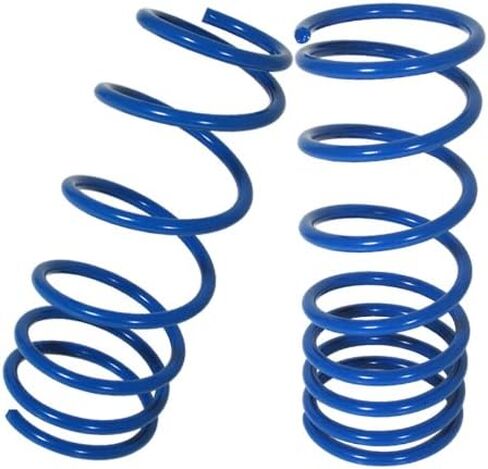 AJP Distributors JDM Suspension 1.5" Front & Rear Drop Lower Height Coil Lowering Sport Springs Kit Blue Compatible/Replacement For Civic FG FA FD Si 2006 2007 2008 2009 2010 2011 06 07 08 09 10 11 in Kuwait