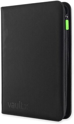 Vault X 9 Pocket Exo-Tec Zip Binder أسود + 400 Penny Sleeves مجموعة هدايا عيد الميلاد in Kuwait