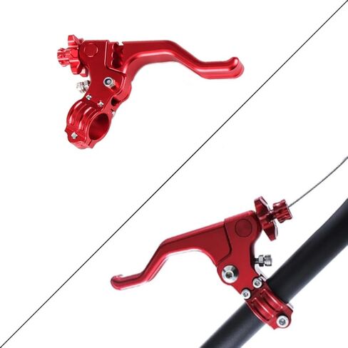 Motorcycle Short Stunt Clutch Lever for 7/8" 22mm Handlebar Honda Yamaha Kawasaki Suzuki Dirt Pit Bike in Saudi Arabia