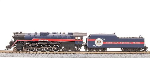 Broadway Limited 7407 Reading T1 4-8-4, 1976 American Freedom Train #1, Paragon4 Sound/DC/DCC, Smoke, N Scale in Saudi Arabia