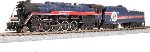Broadway Limited 7407 Reading T1 4-8-4, 1976 American Freedom Train #1, Paragon4 Sound/DC/DCC, Smoke, N Scale in Saudi Arabia