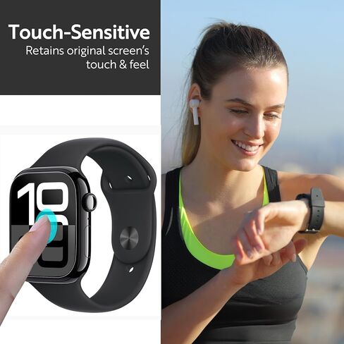 ArmorSuit 6 Pack Screen Protector for Apple Watch Series 11 42mm, Series 10 (42mm) Anti-Glare MilitaryShield Matte Film - Made in USA in Kuwait