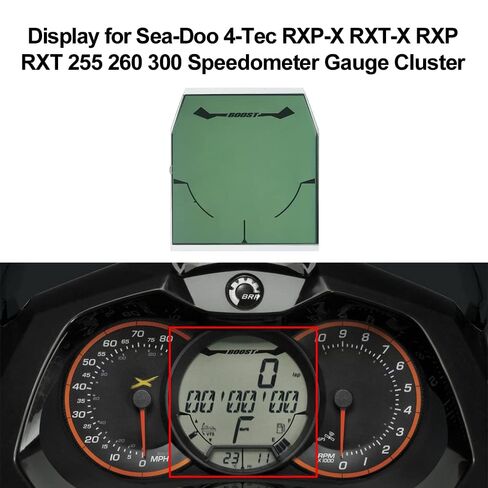 استبدال شاشة LCD لـ Sea-Doo 4-Tec RXP RXT 255 260 300 مقياس الكتلة دفعة 278002716 278003531 in Saudi Arabia