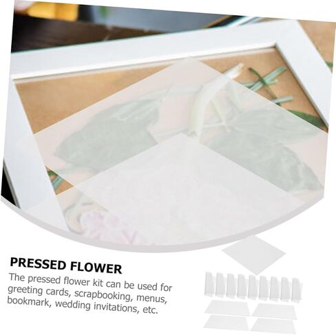 jojofuny Flower Press Kit with Absorbent Pressing Plates and Embossing Paper DIY Floral and Leaf Preservation for Crafting Wedding Decor Scrapbooks and Home Accessories in Saudi Arabia
