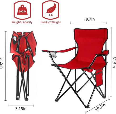 Damei century Folding Camping Chairs, for Beach, Lawn, Yard in Kuwait