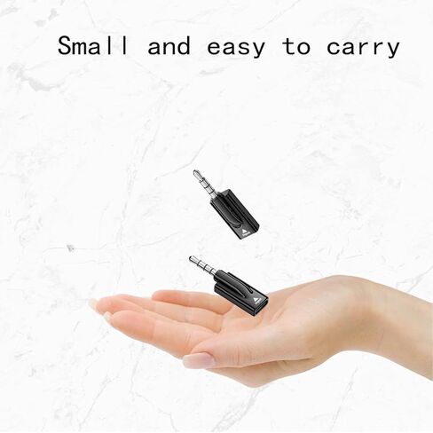 Headphone Jack Adapter,TypeC Female to 3.5mm Male Audio Cable Adapter,Dongle Compatible with MP3 Players, CD Players, Laptops, Tablets, Smartphone, Earbuds and Accessories in Saudi Arabia