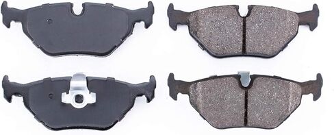 وسادات فرامل سيراميك خلفية Power Stop 16-692A Z16 Evolution لسيارات BMW 3، BMW 325Ci، BMW 325i، BMW 3، BMW 328i، BMW 525i، BMW 528i، BMW 530i، BMW 540i، BMW Z4، Saab 9-5 [نموذج محدد] in Saudi Arabia