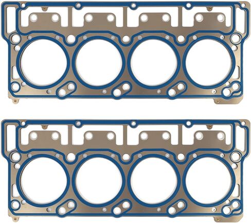 Cylinder Head Gasket Set (18mm) with Head Bolts Kit Fit for 6.0 Powerstroke Diesel Turbo, Compatible with 2003-2010 Ford F250 F350 F450 F550 E350 E450 Super Duty 6.0L in Saudi Arabia