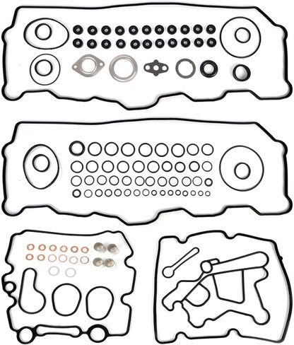 Cylinder Head Gasket Set (18mm) with Head Bolts Kit Fit for 6.0 Powerstroke Diesel Turbo, Compatible with 2003-2010 Ford F250 F350 F450 F550 E350 E450 Super Duty 6.0L in Saudi Arabia