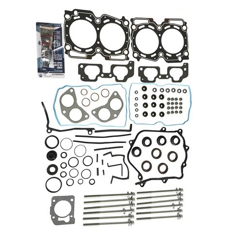Partsflow Head Gasket Set W/ 12 Head Bolts for Subaru Legacy 2000-2003 for Outback 2000-2003 for Impreza 1999-2003 for Forester 1999-2003 for Subaru Baja 2003 OE#ES72212 in Saudi Arabia