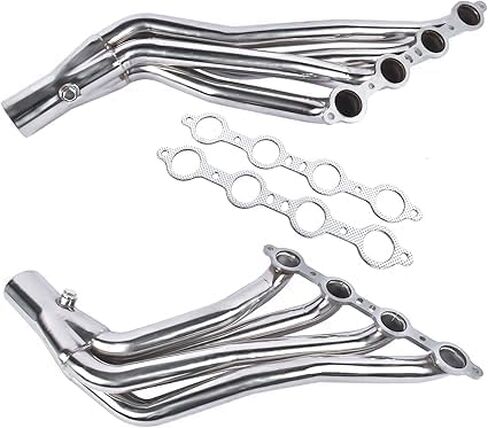 C10 LS Swap Truck رؤوس الأنبوب الطويل 1 7/8 "تحويل LS1 LS2 LS3 LS6 V8 6.0 6.2 in Kuwait