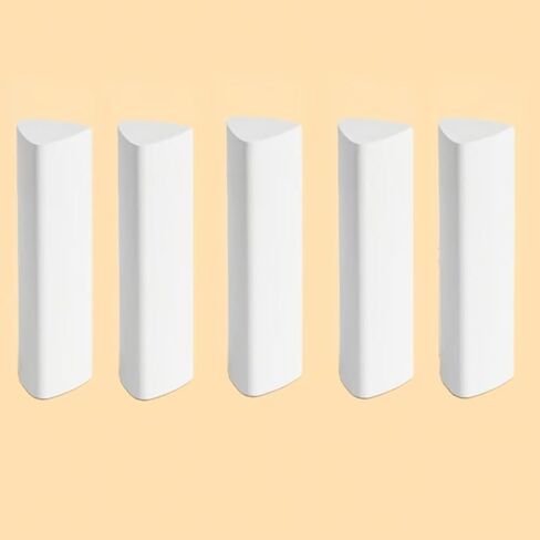 5 Pack Triangle Pencil Erasers Latex Free Erasers for Kids School Exam Art Supplies Non Slip Design Strong Erasing in Saudi Arabia