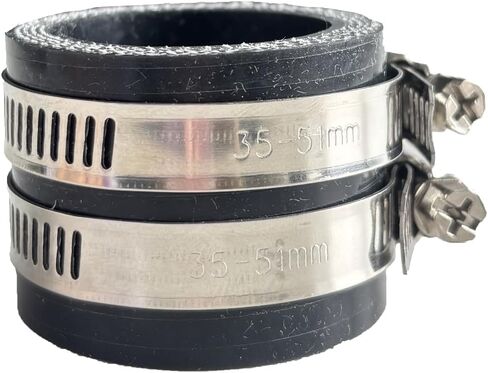 35mm Motorcycle Carburetor Adapter Inlet Intake Pipe Manifold Rubber Adapter Boot Joint (Black) in Kuwait