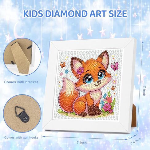 bleihum Game Diamond Art Painting Kits for Kids with Frame, Small Diamond Art for Kids Ages 8-12, Controller Kid Gem Kits with Beautiful Package Gift Boys Decor (7x7inch) in Saudi Arabia