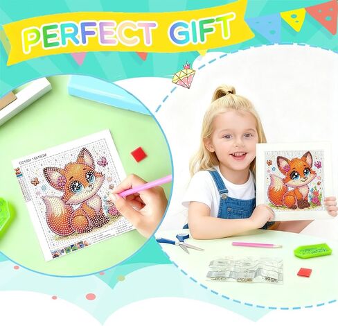 bleihum Game Diamond Art Painting Kits for Kids with Frame, Small Diamond Art for Kids Ages 8-12, Controller Kid Gem Kits with Beautiful Package Gift Boys Decor (7x7inch) in Saudi Arabia