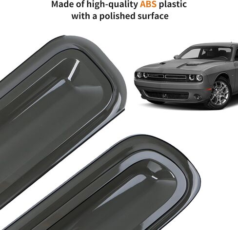 Tail Light Covers Rear Light Guards Compatible with Dodge Challenger 2015-2023, Smoked Black Exterior Accessories (with Adhesive Tape) in Saudi Arabia