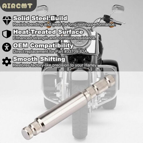 عمود رافعة داخلي من الفولاذ الصلب AIRCMT متوافق مع Harley Touring FLT 1982-2016 (الجزء البديل 33709-82A) Road King Electra Glide Street Glide FLHX FLHR FLHX FLTR in Kuwait