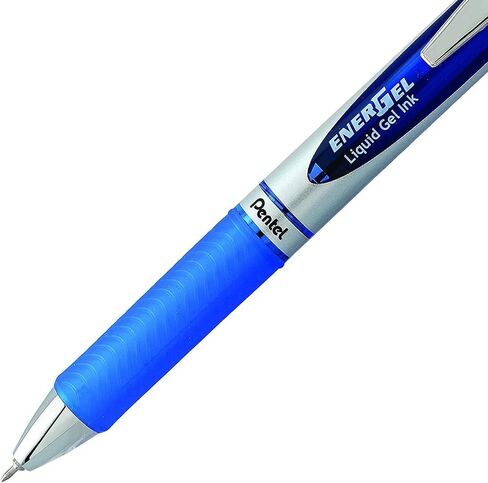 قلم جل سائل قابل للسحب من Pentel Energel 0.3 مم فائق النعومة Rtx - طرف إبرة - 6 عبوات من 3 أحبار سوداء و3 أقلام حبر زرقاء فاخرة in Kuwait