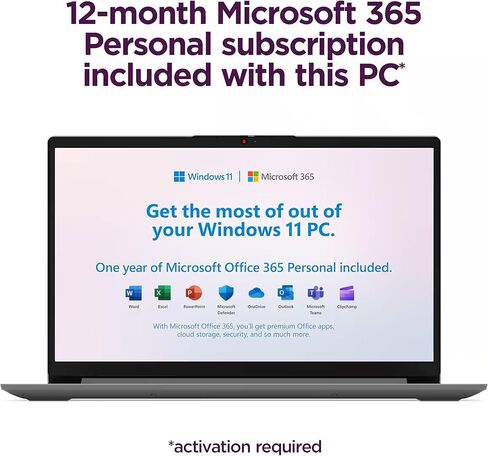 Lenovo Flex 3i Newest Spin X360 2-in-1 Convertible Chromebook Laptop, 15.6" FHD Touchscreen,Quad -Core Intel Pentium N6000 Processor, 8GB RAM, 64GB eMMC,Wi-Fi 6, 10+ Hours, Chrome OS +HubxcelAccessory in Saudi Arabia