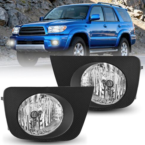 مجموعة مصابيح الضباب Nilight متوافقة مع 2016 2017 2018 Toyota RAV4 Fog Lamp Bumper Light استبدال عدسة نظيفة للركاب وجانب السائق مع مصابيح هالوجين 12 فولت H11 552، ضمان لمدة عامين in Saudi Arabia