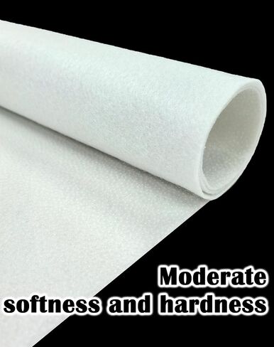 Fusible Fleece Interfacing, One-Sided Loft Fusible Fleece for Sewing, Quilting, Crafts, Clothing, Bags (61 Inches x 36 Inches) Medium Weight, Easy Iron-On Application, Enhanced Projects in Saudi Arabia