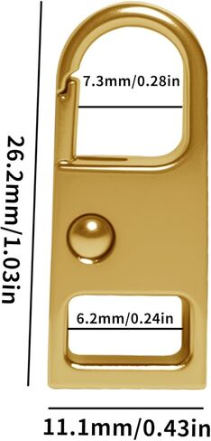 11 PcsZipper Pull Replacement, Heavy Duty Zipper Repair Kit, Metal Detachable Zipper Pull Tabs for Purses Luggage Backpack Jacket Coat Boots Zip Fixer(Black, Silver, Gold, Gunblack, Bronze) in Saudi Arabia