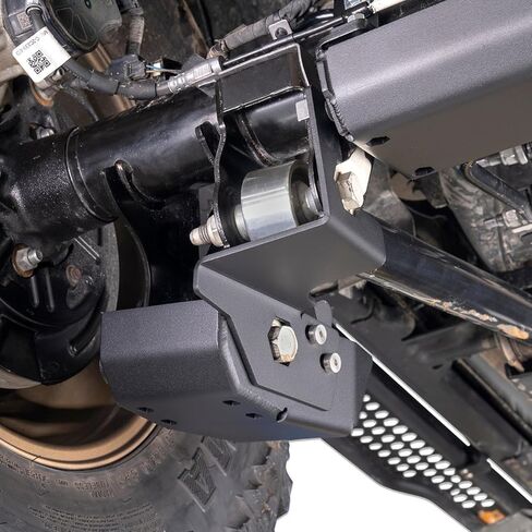 لوحة انزلاقية بذراع خلفي للصدمات من IAG Rock Armor لسيارة Ford Bronco 2021+ 2/4 باب (ليست Raptor أو Sport)، صنع في الولايات المتحدة الأمريكية in Saudi Arabia