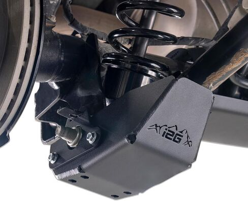 لوحة انزلاقية بذراع خلفي للصدمات من IAG Rock Armor لسيارة Ford Bronco 2021+ 2/4 باب (ليست Raptor أو Sport)، صنع في الولايات المتحدة الأمريكية in Saudi Arabia