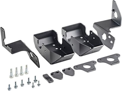 لوحة انزلاقية بذراع خلفي للصدمات من IAG Rock Armor لسيارة Ford Bronco 2021+ 2/4 باب (ليست Raptor أو Sport)، صنع في الولايات المتحدة الأمريكية in Saudi Arabia
