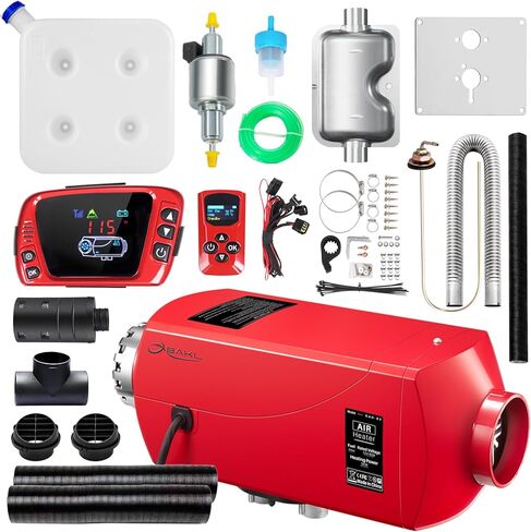 Diesel Heater Aluminum Housing, 8KW Diesel Air Heater 12V Fast Heating, Diesel Parking Heater High Altitude for Trucks, Campers, RVs, and Boats in Saudi Arabia