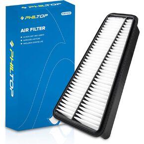 فلتر هواء المحرك PHILTOP، EAF095 (CA10650) بديل لـ FIT 1.5L L4 (2009-2013) Sport/Base، (2009-2014 Canada) DX LX DX-A، فلتر هواء ممتاز، يحمي المحرك ويحسن التسارع in Kuwait