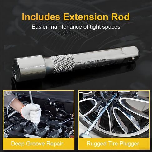 12pcs 1/4 Inch Ratchet Socket Wrench Set, Drive Socket Tool Set with 6″ Connector Extension Bar &10 Sockets (4-13mm) for Auto Repairing and Household in Saudi Arabia