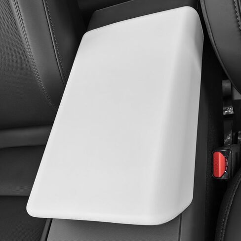 Center Console Armrest Cover Designed for Tesla Model 3 Highland 2024 2025 2026 / New Tesla Model Y Juniper Accessories 2025 2026 (Black) in Saudi Arabia